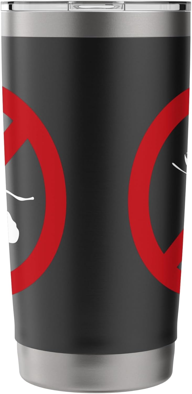 Pest Control Earwig Sign Gag Halloween Gift No Bugs Allowed Stainless Steel Insulated Tumbler