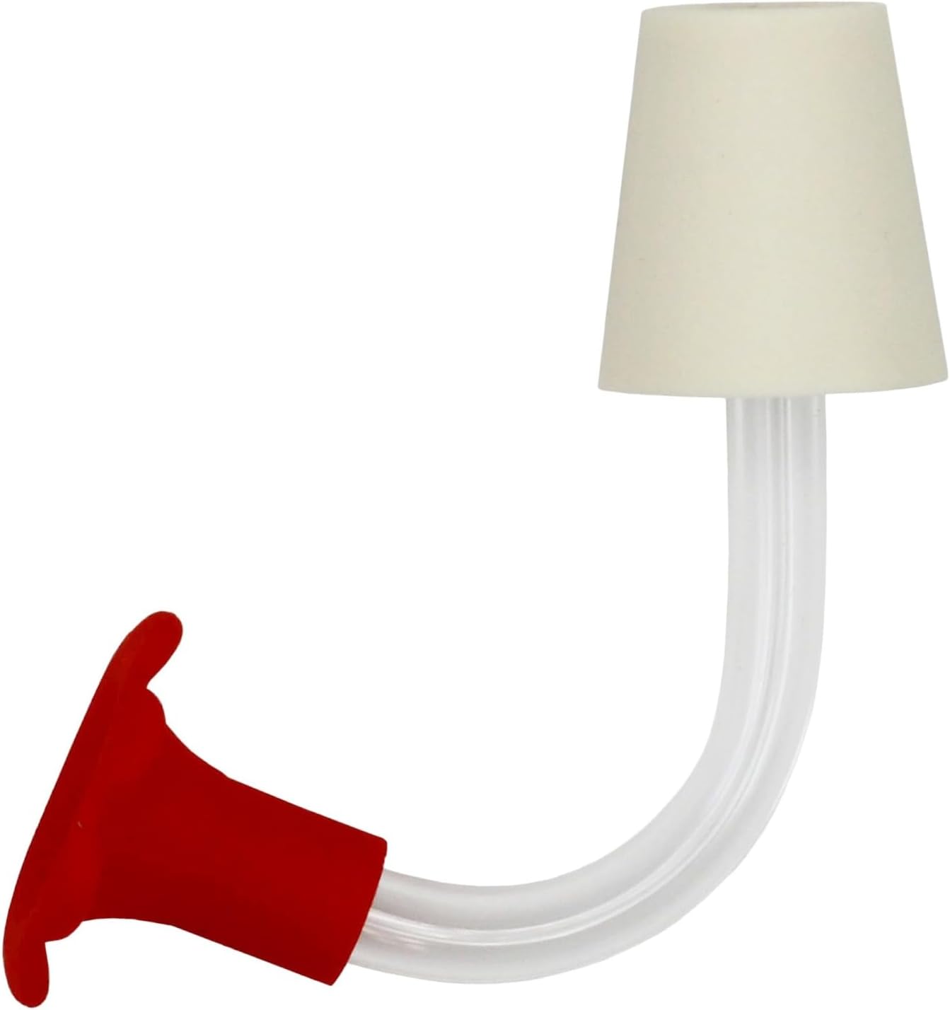 Creative Hobbies Floral Tip Hummingbird Feeder Tubes for DIY Hummingbird Feeders, 1" Long Stopper | Pack of 3