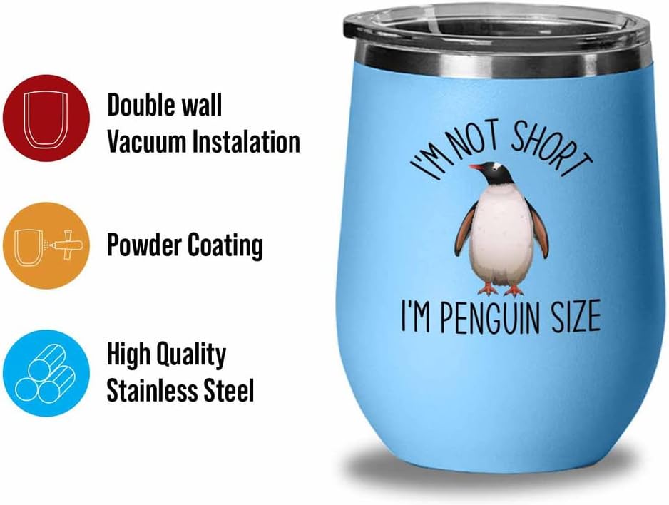 Bird Lover Pink Edition Wine Tumbler 12oz - I'll owl-ways love you - H