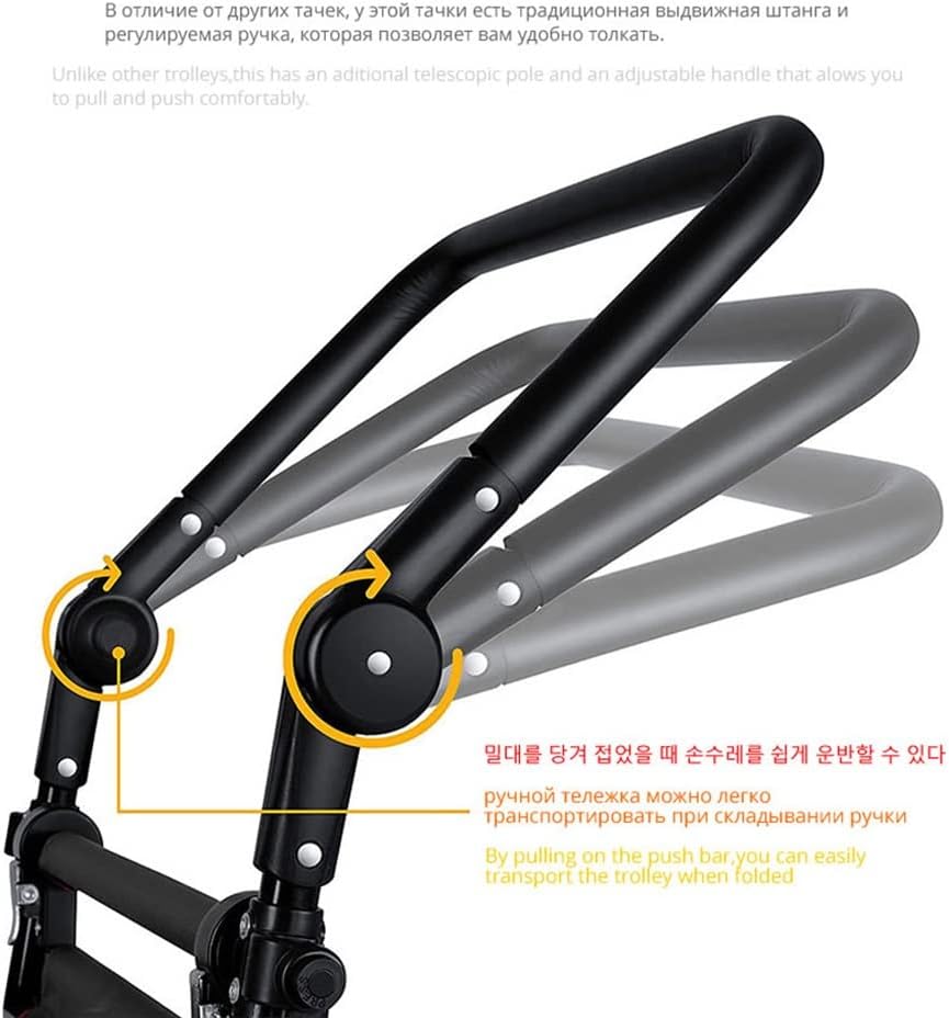 HBJWOV Folding Outdoor Utility Crow Garden Portable Crow Shopping Beach Camping Sports Drart