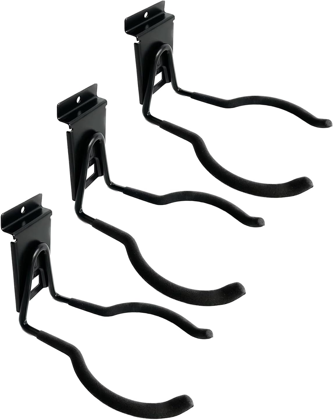 Power Tool Organizer for Slatwall, Garage Hooks for Hanging Yard Tools, Anti-Slip Weedeater Rack and Trimmer Holder, Versatile Slat Wall Drill Holder, 620 Series Slatwall Hooks