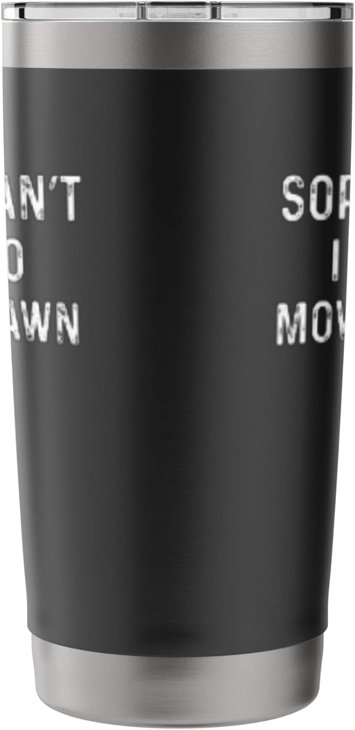 Lawn Mowing Funny Lawn Mower For Dads Yard Care Landscaper Stainless Steel Insulated Tumbler
