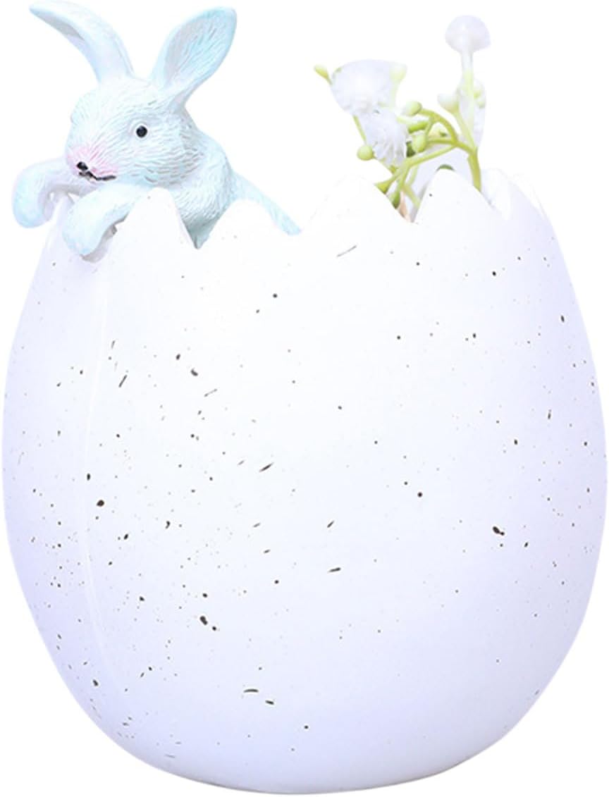 Easters Bunnies and Planter Funny Rabbits Succulents Plant Flower Pots Indoor Bonsais Holder Container