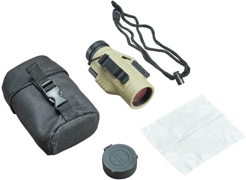 Bushnell Legend 10x42 Ultra HD Tactical Monocular, Mil-Hash FDE Reticle for Accurate Ranging and Target Acquisition