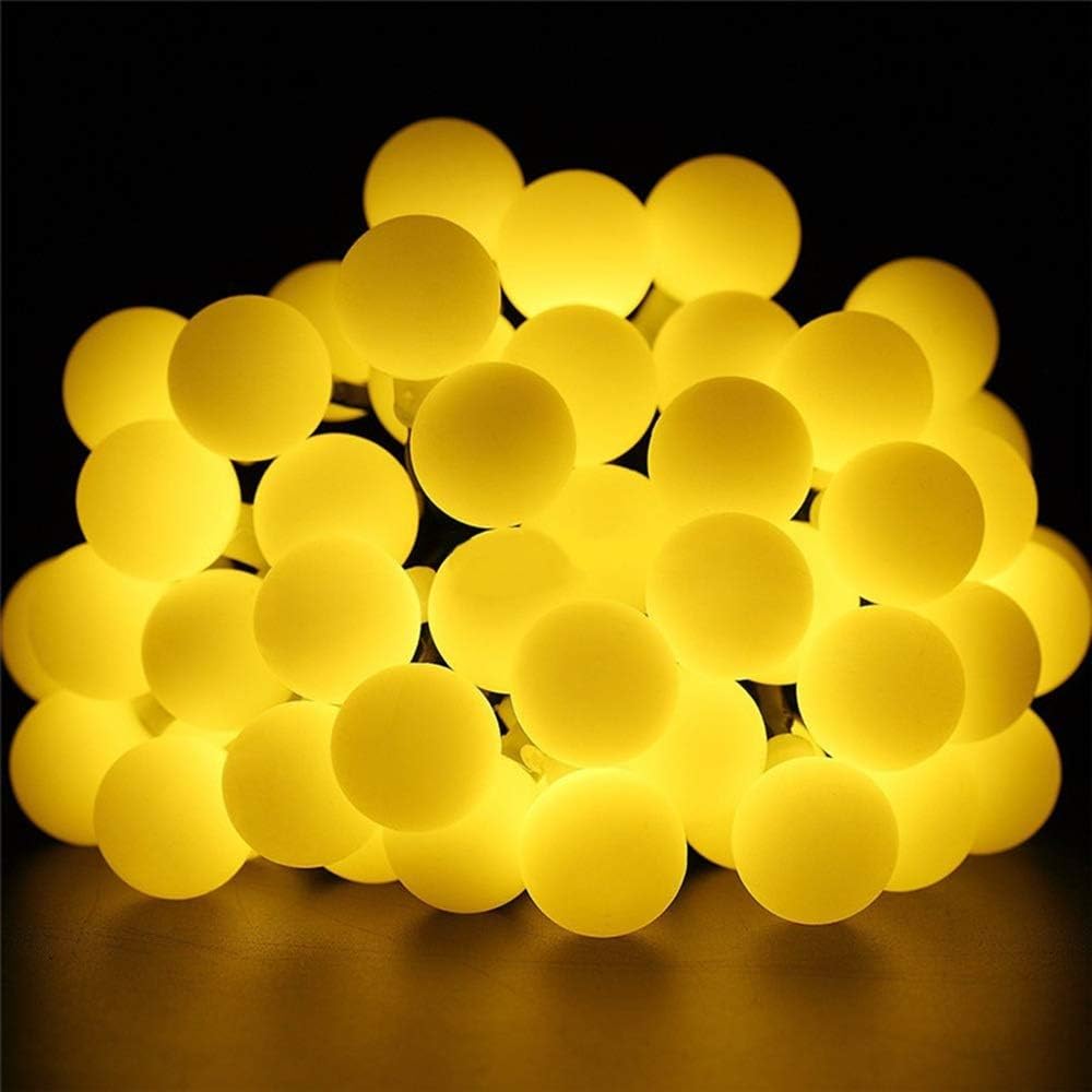 Solar Charge LED String Fairy Light Waterproof Outdoor Garden Lights Lawn Lamp Hoilday Party Christmas Wedding Decoration (Color : Multicolor Size : 7M 50LEDs) (Multicolor 12M 100LEDs)