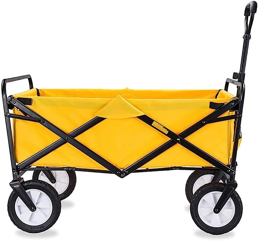 Handcart, Folding Garden Trolley Cart Heavy Duty Wagon Multi-Function 