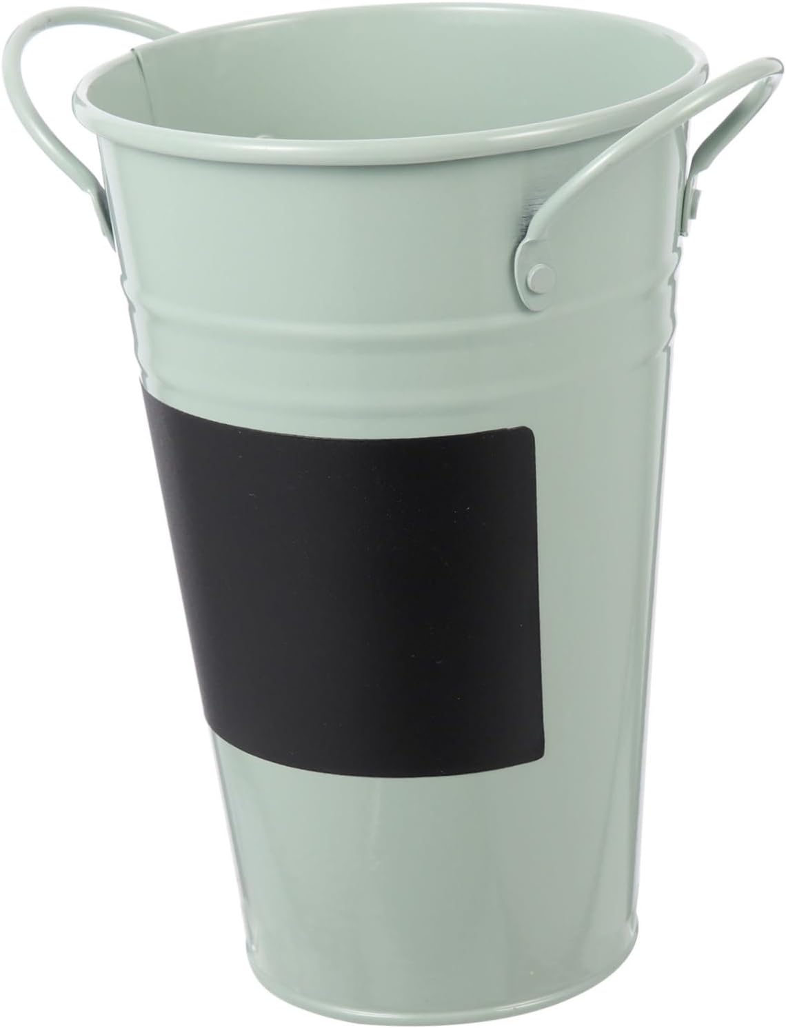PRETYZOOM Iron Flower Bucket Vase Multi-Function Home Decor Mini Plant