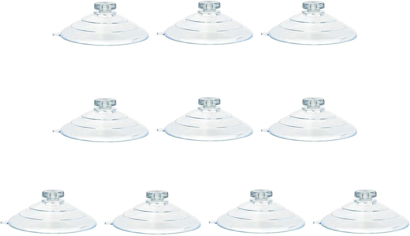 10pcs 60mm Large Suction Cups Use for Veg Ledge Shelf, Wreath, Sign, C