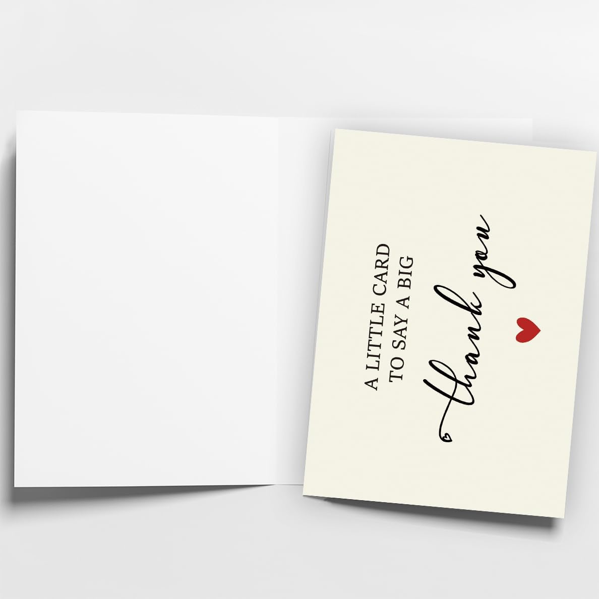 25 Pack 350GSM | Thank You Cards | Thank You Cards & Notes with Envelo