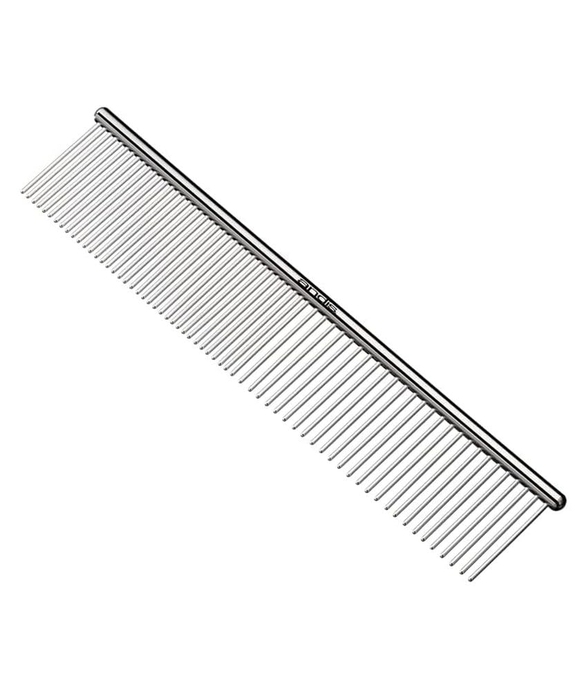 Andis 68550 Stainless Steel Pet Grooming Comb – Dematting Tool for Kno