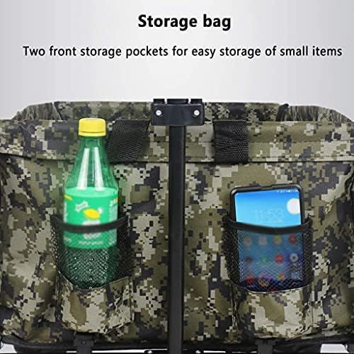 Portable Camping Cart,Outdoor Folding Utility Wagon Heavy Duty Wagon G