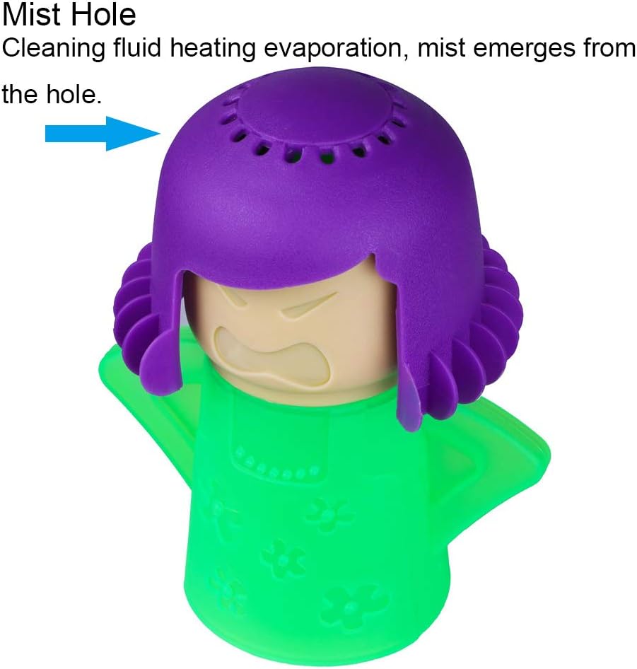 Angry Mama Microwave Oven Steam Cleaner, Angry Mom Microwave Cleaner, 