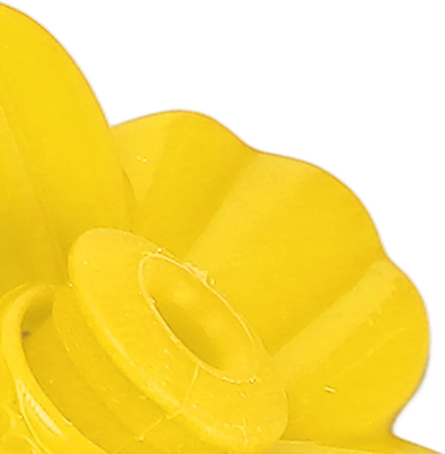 Hummingbird Feeder Flowers, Multicolor Unique Shape Bird Feeder Replacement Flowers for Home Yellow