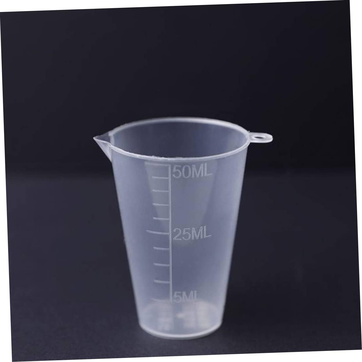 PRETYZOOM 80pcs Measuring Cups Plastic Orchard Measuring Tools Scale f
