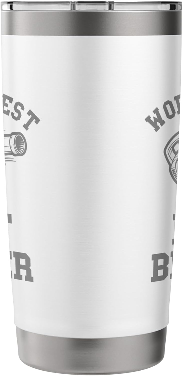 Leaf Blower Mens Worlds Best Leaf Blower Funny Lawn Care Stainless Steel Insulated Tumbler