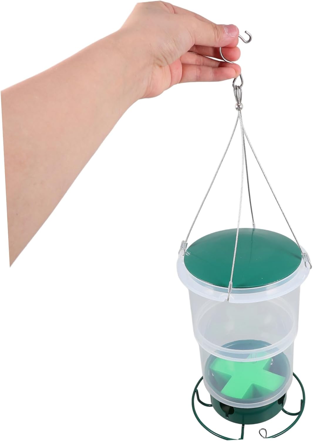 Milisten Garden Hummingbird Feeder with Decorative Durable Hanging Typ