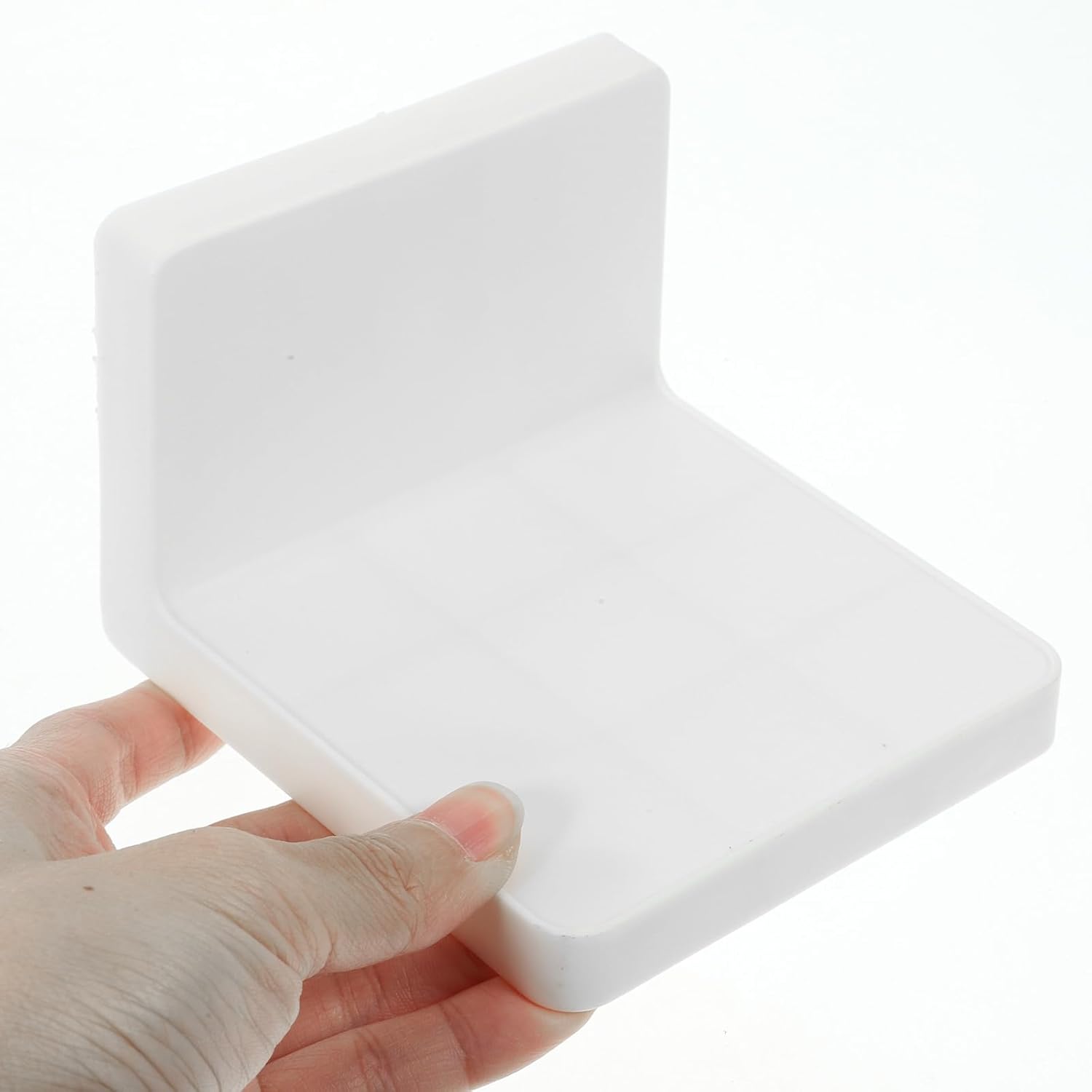PRETYZOOM 3Pcs White Small Plant Shelf Wall-Mounted Flowerpot Storage 