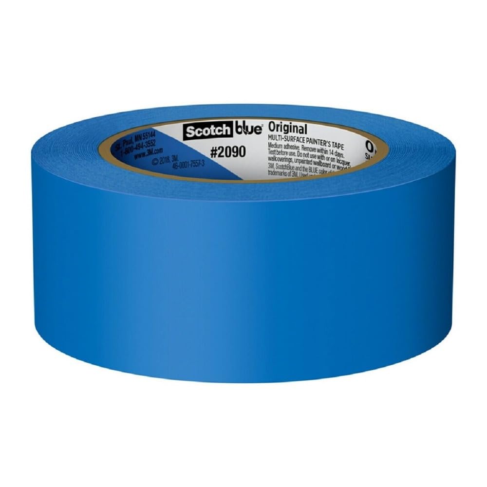 ScotchBlue Original Multi-Surface Painters Tape, 2 Inch Wide (1.88 In.