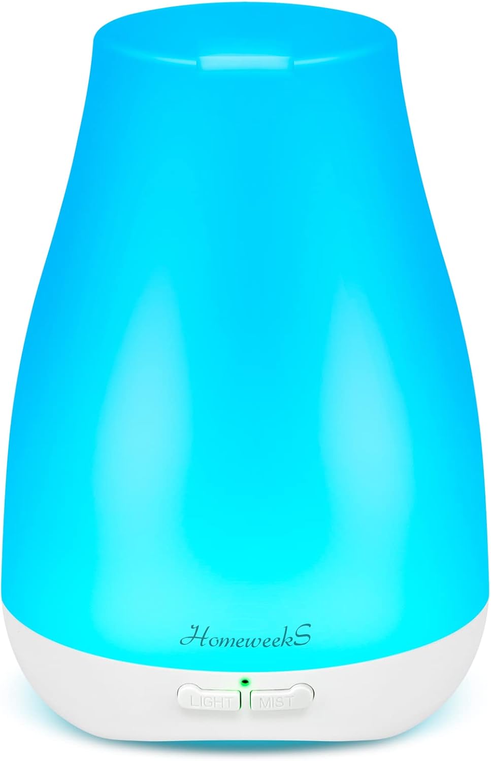 Homeweeks Diffusers, 100ml Colorful Essential Oil Diffuser with Adjust