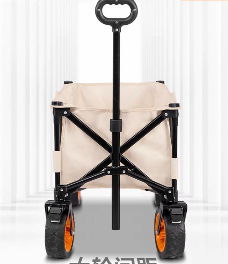 Collapsible Wagon Cart with Wheels Foldable Folding Wagons Carts Silen