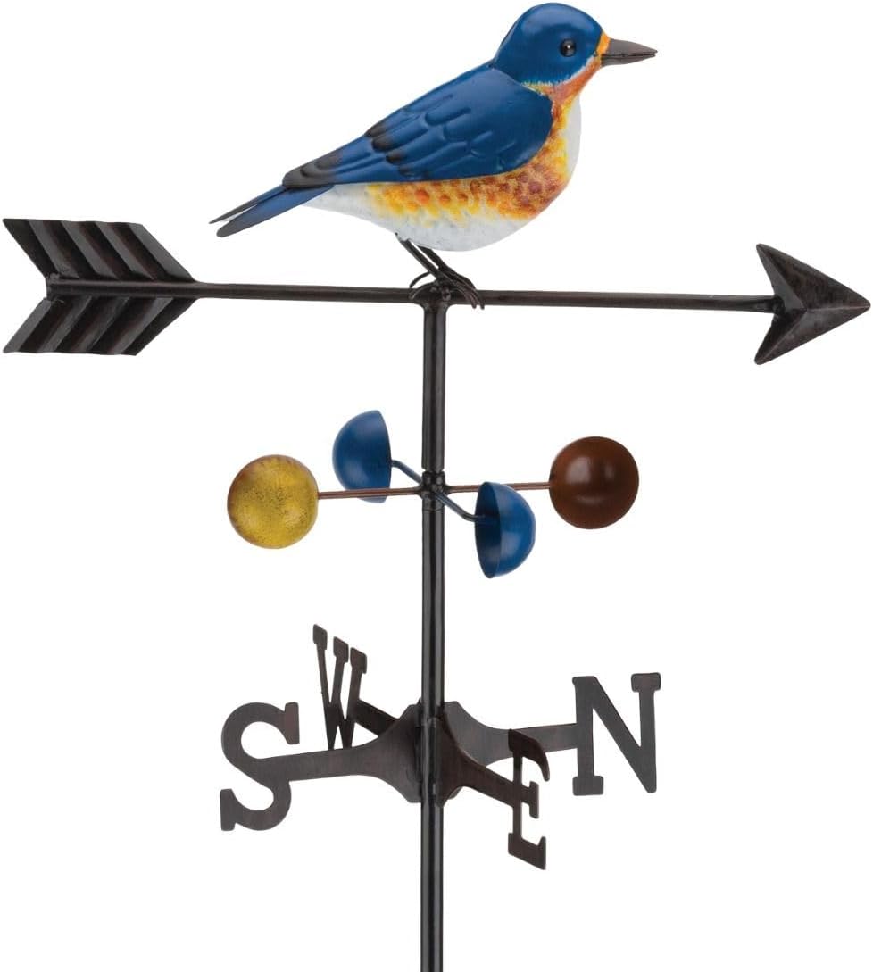 Regal Art & Gift Metal Weathervane Garden Stake - Decorative Handcraft