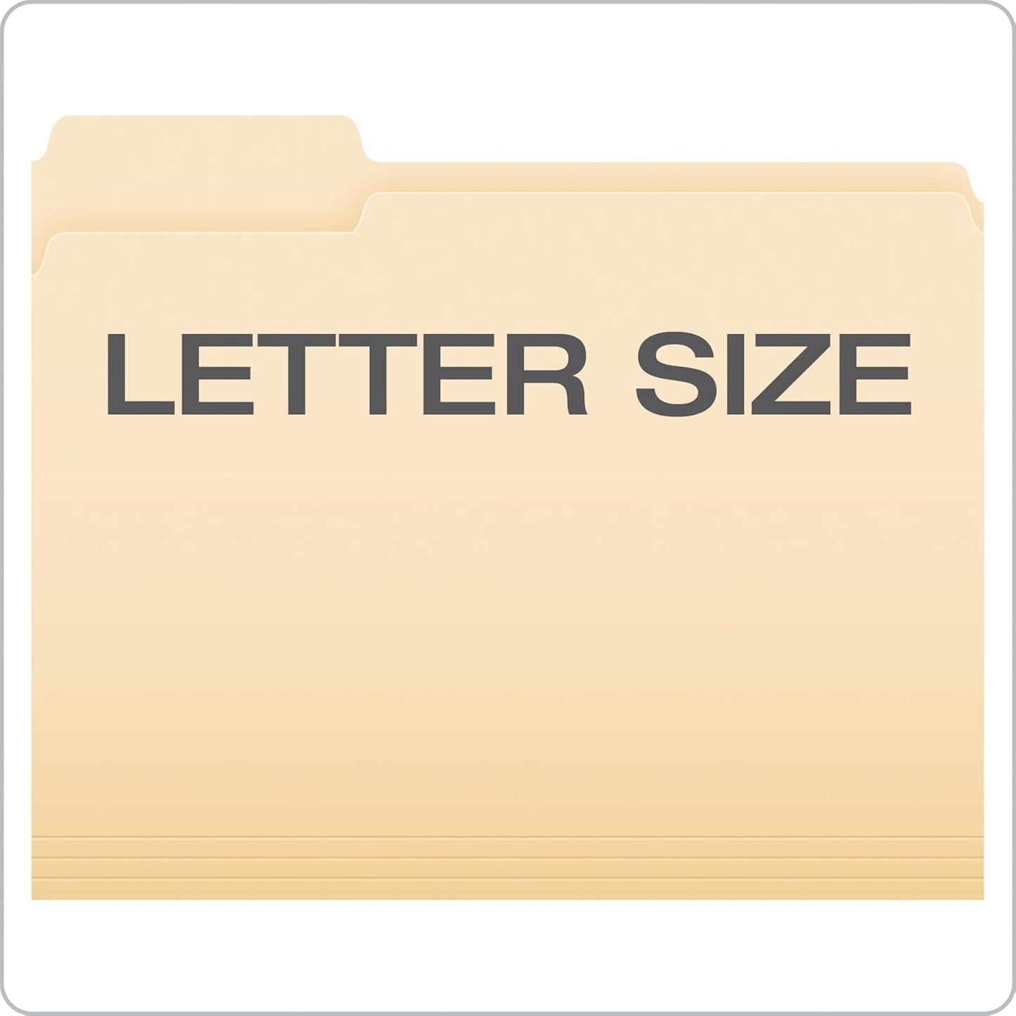 Pendaflex File Folders, Letter Size, 1/3 Cut, Manila, 250 per Box (752