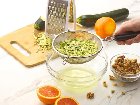 GoodCook Everyday 6 Inch Mesh Strainer with Stainless Steel Mesh and Frame