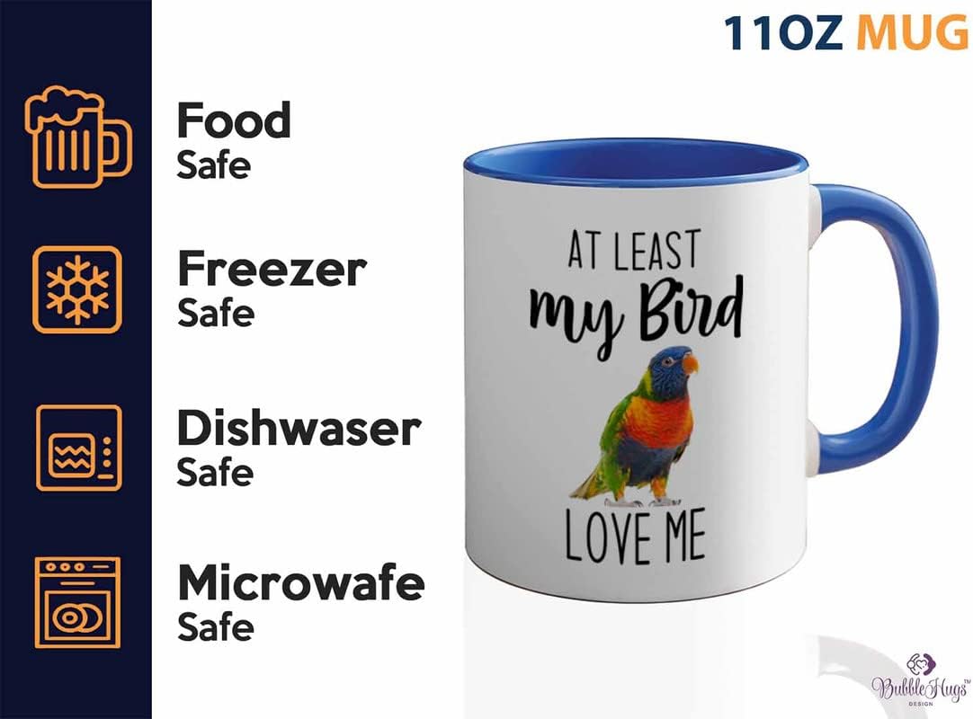 Bird Lover Two Tone Blue Edition 11oz - Bird Loves me - Hummingbird Ne