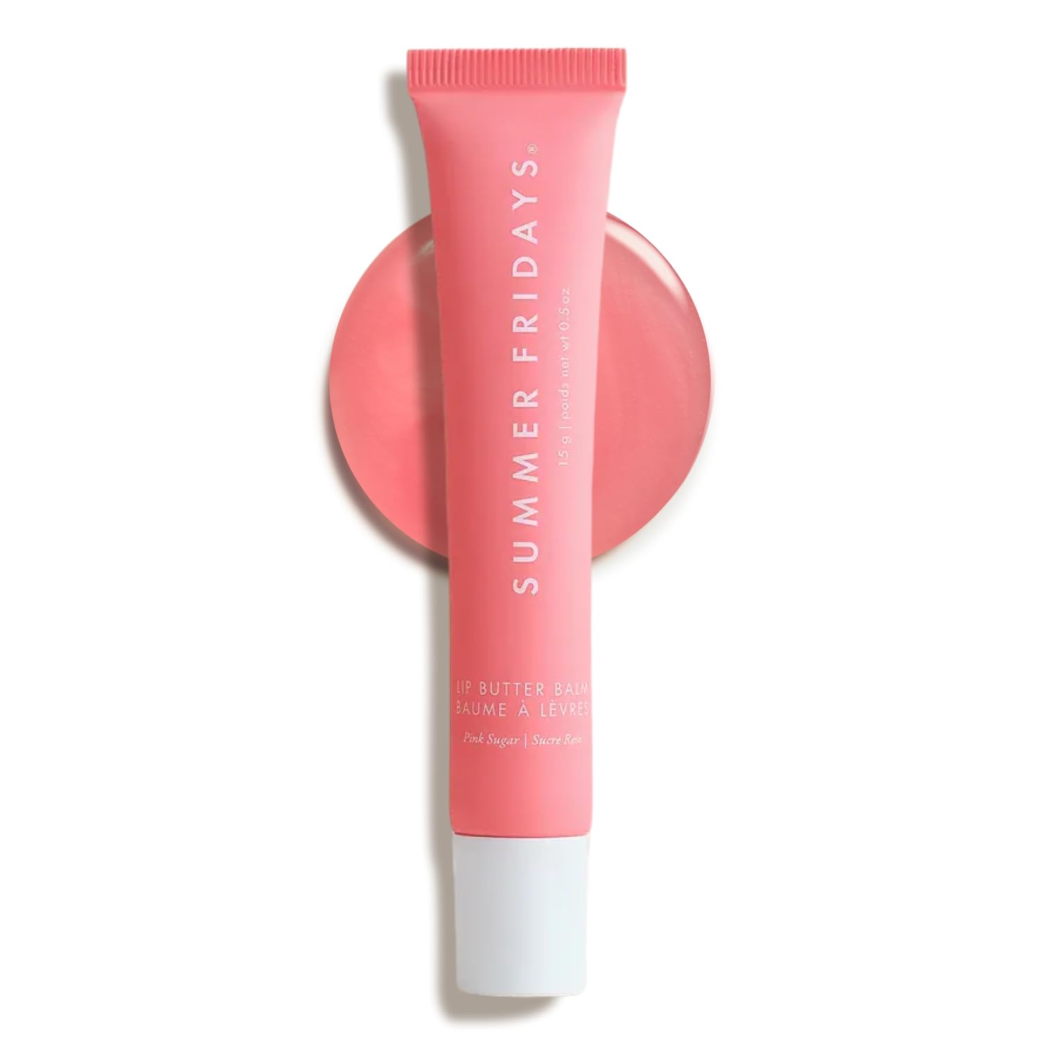 Summer Fridays Tinted Lip Butter Balm - Conditioning Vegan Lip Balm fo