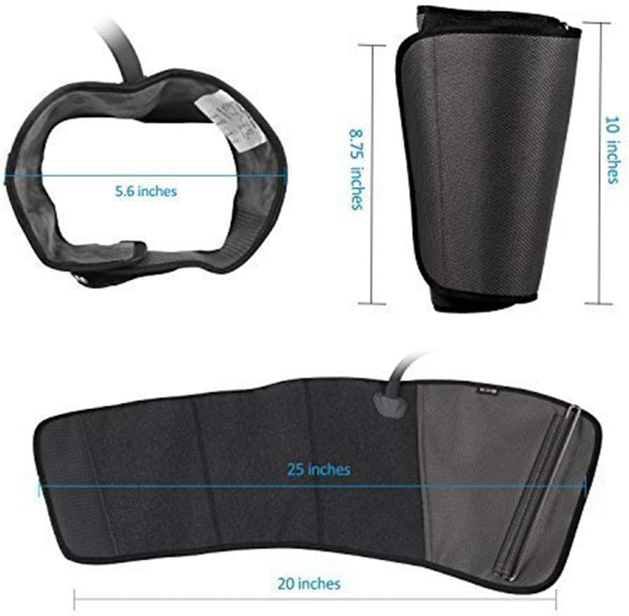 CINCOM Leg Massager for Circulation and Pain Relief, Air Compression C