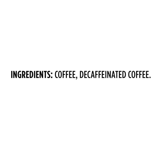 Maxwell House Half Caff Original Medium Roast Ground Coffee, 25.6 oz Canister