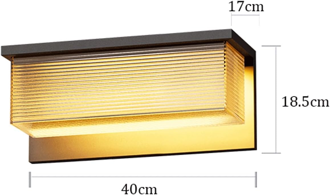 Solar Outdoor Wall Sconce, Modern Stainless Steel Wall Lamp with PC Shade, Waterproof Solar Powered Exterior Mounted Fixture, Wireless LED Wall Light for Porch, Patio, Villa, Pool, Garden