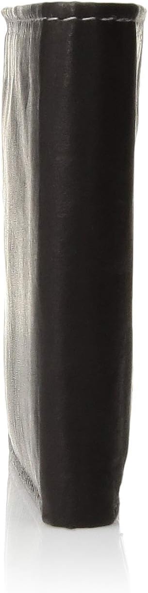 Steve Madden Men's Slim Leather Wallet with Extra Capacity Attached Fl