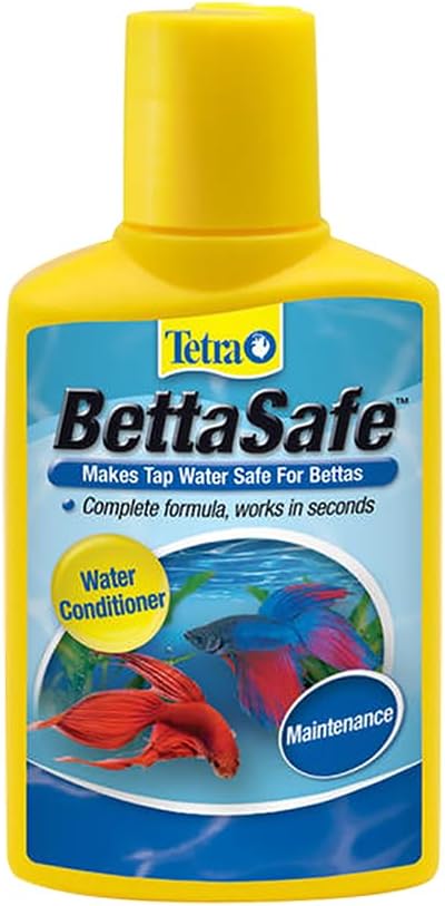 Tetra BettaSafe, Aquarium Water Conditioner For Bettas, 1.69-Ounce, 50