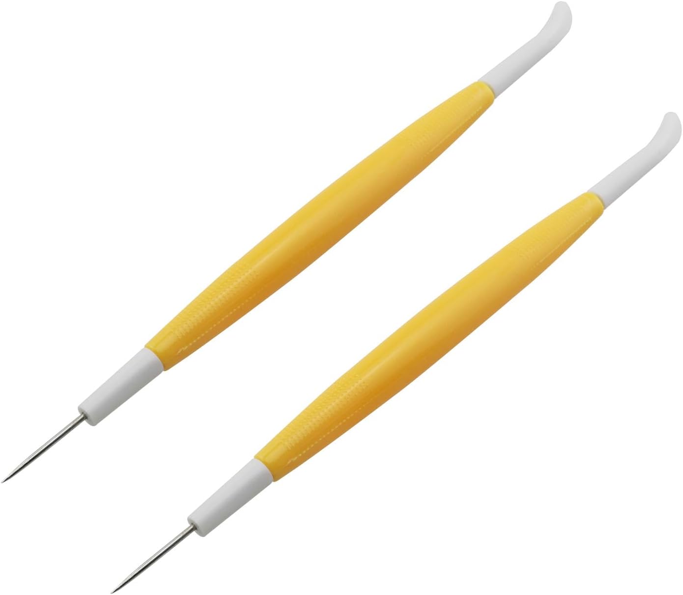 HJGarden 2PCS Stainless Steel Scribe Tool Cookie Scribe Tool Cookie Icing Pin for Cookie Decorating Icing Sugar Craft Cake Decorating Needle Home Kitchen Bakery Baking Supplies