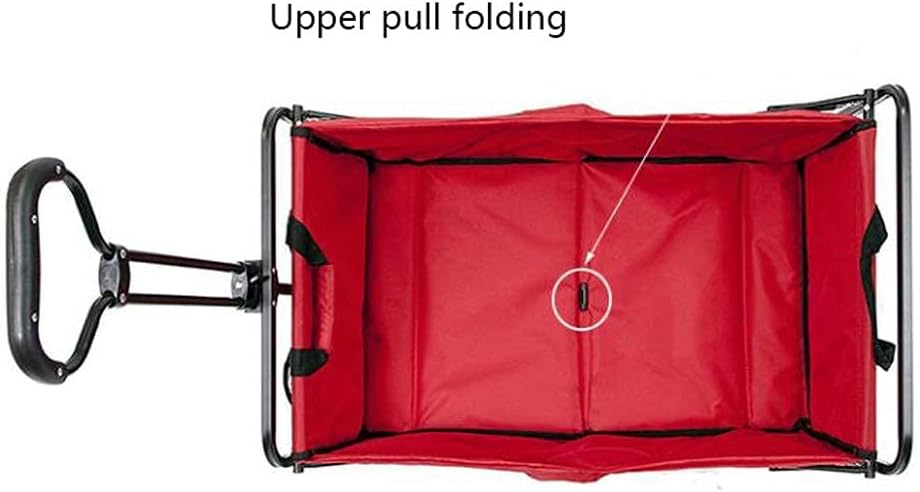 Generic Shoppicart Four-Wheeledt Children's Supermarket Foldiportable Outdoor Handligoods Push Rod Tow Campishoppicart Grocery Cart/2/a