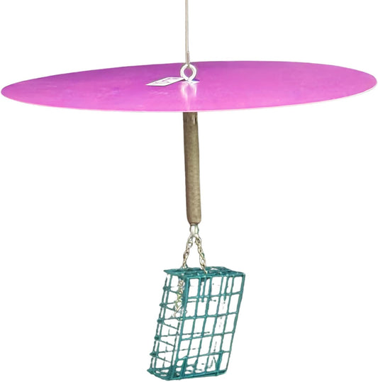 Squirrel-Resistant/Squirrel-Free Style Suet Feeder – Metal Cage, Weigh