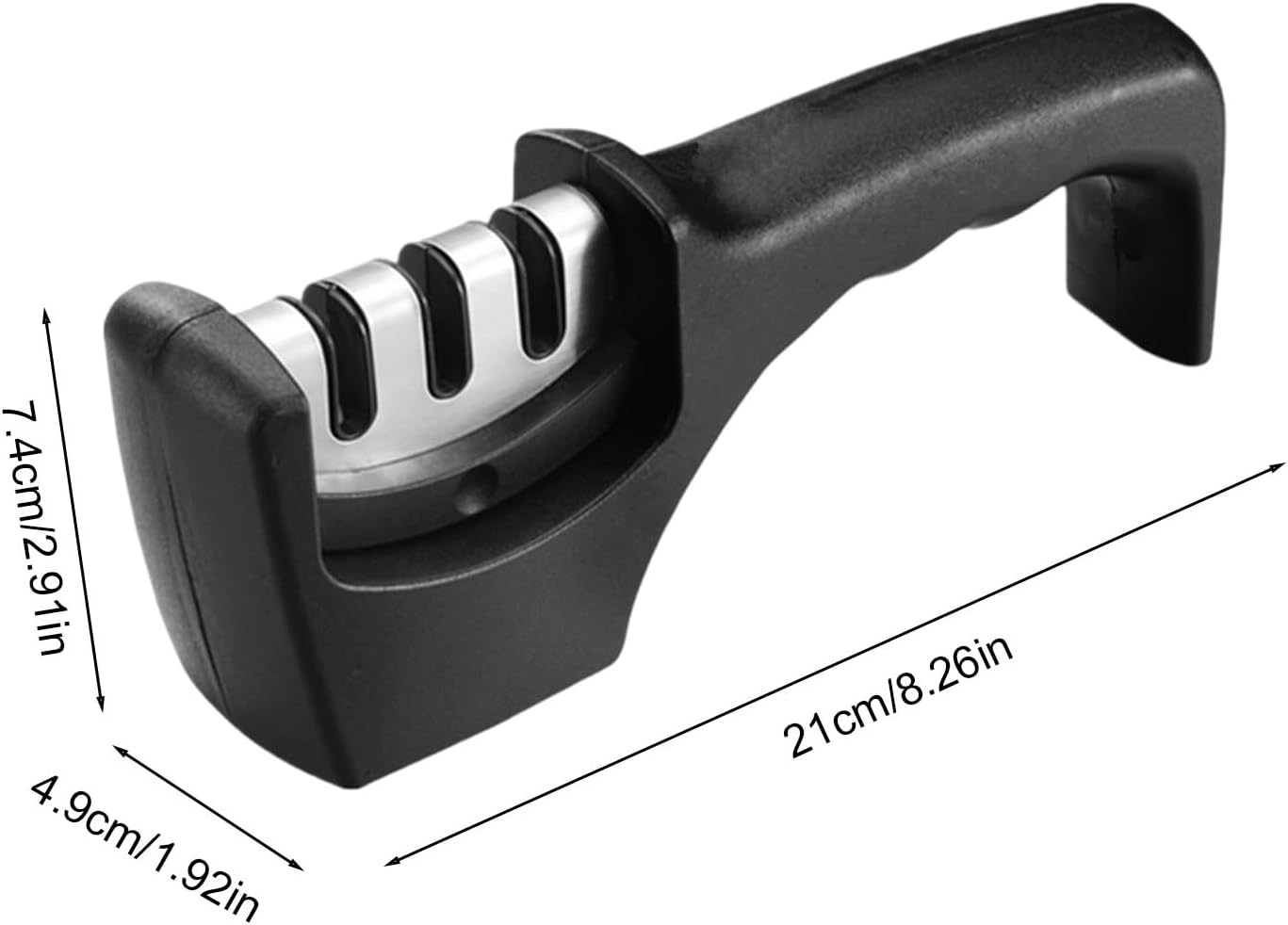 Handheld Cutter Sharpener - 3-Stage Cutting Head Trimmer | Professiona