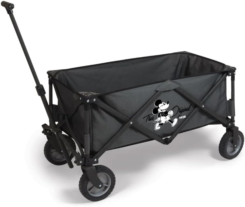PICNIC TIME Disney Mickey Mouse Adventure Wagon Folding Wagon, Wagon C