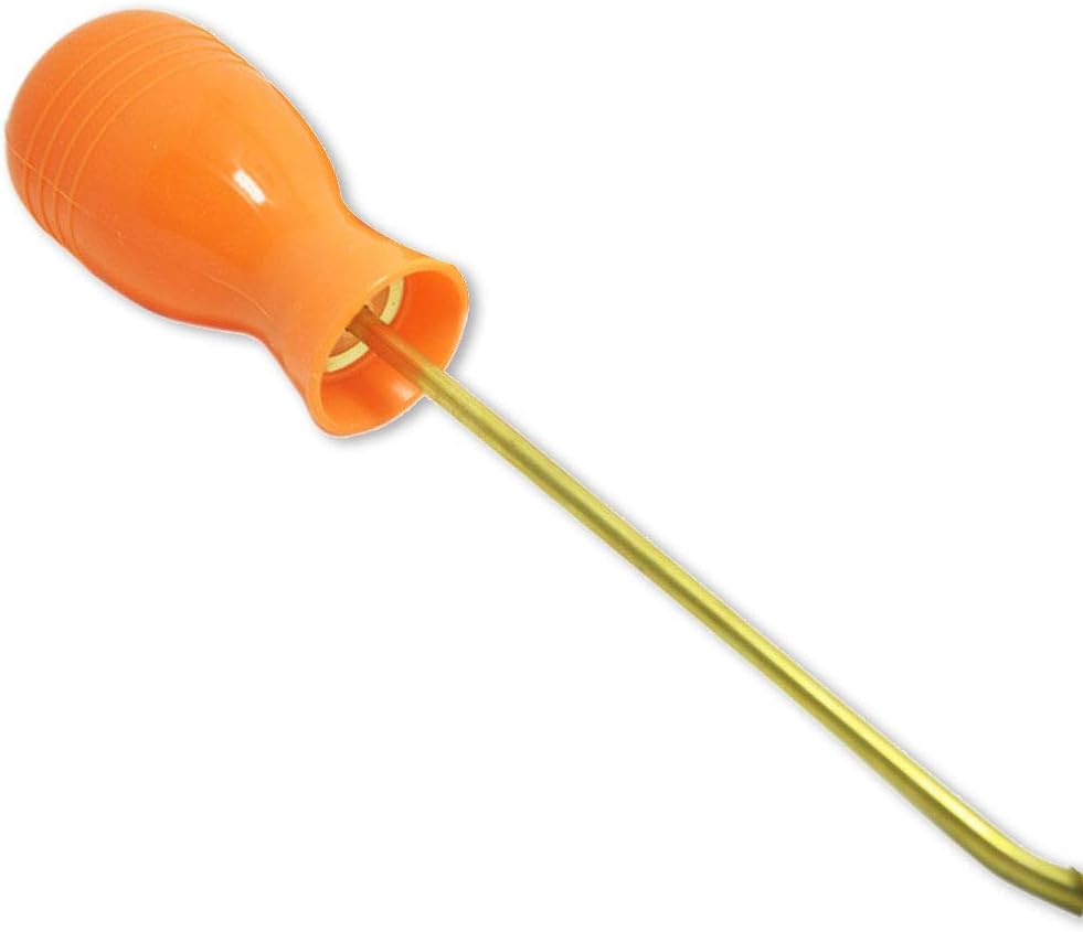 Bulb Duster Powder Duster Sprayer Garden Powder Applicator Dispenser with Long Copper Tube for Organic Gardening Agricultural Supplies and Control