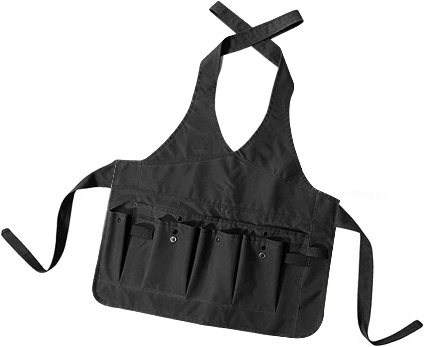Ergonomic Gardening Work Apron Heavy Duty Multiple Pockets Adjustable 