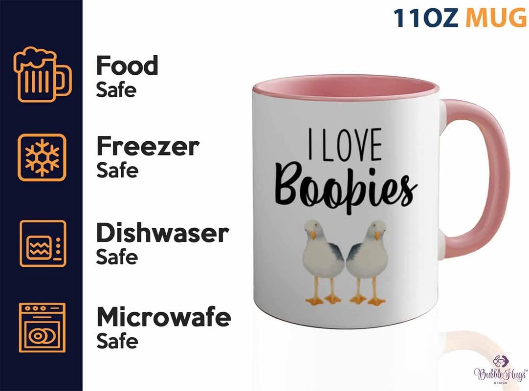 Bird Lover Two Tone Pink Edition 11oz - Love Boobies - Hummingbird Nes