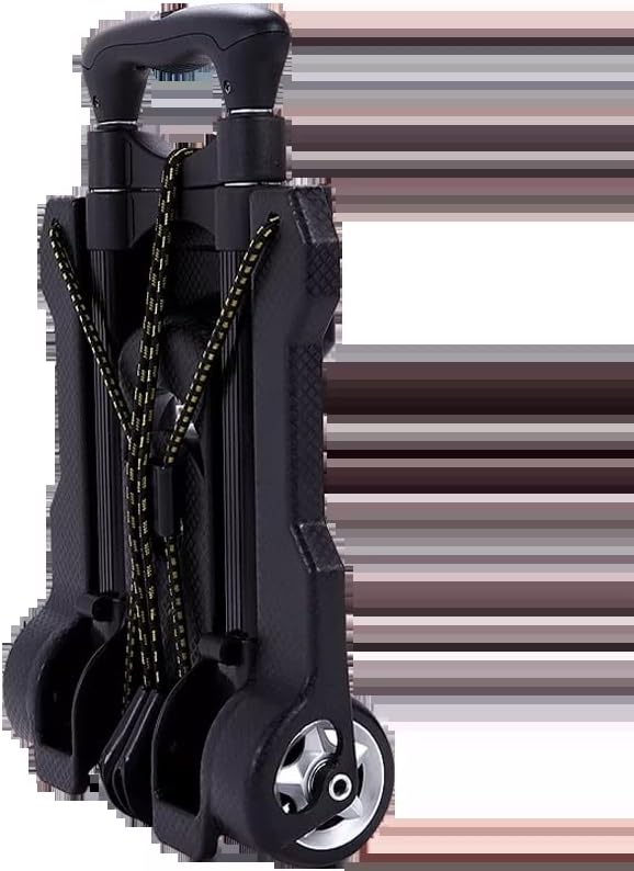 JSEIAJB Heavy Duty Foldable Hand Sack Wheel Trolley Folding Truck Barr