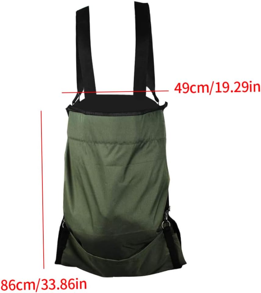 Fruit Picking Apron Waterproof Adjustable Apples Collecting Storage Ba