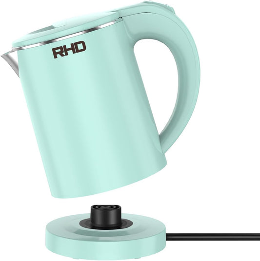 0.5L Small Portable Electric Kettles for Boiling Water, Stainless Stee