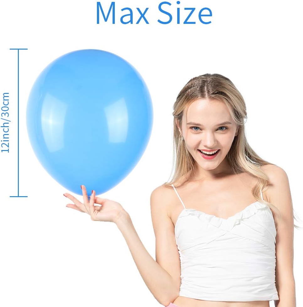 Thickened balloons, 120 PCS Balloons Assorted Colors, Latex Balloons f