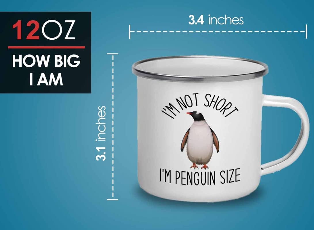 Bird Lover Camper Mug 12oz - Short penguin size - Hummingbird Nest Cage Parrot Dad Gardening Outdoor Birdwatcher Feeder