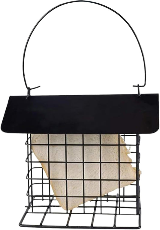 Squirrel Proof Suet Feeder - Reusable Feeding Station, Sturdy Bird Cag