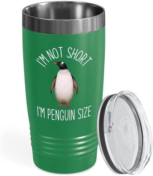 Bird Lover Black Edition Viking Tumbler 20oz - Short Penguin Size - Hu