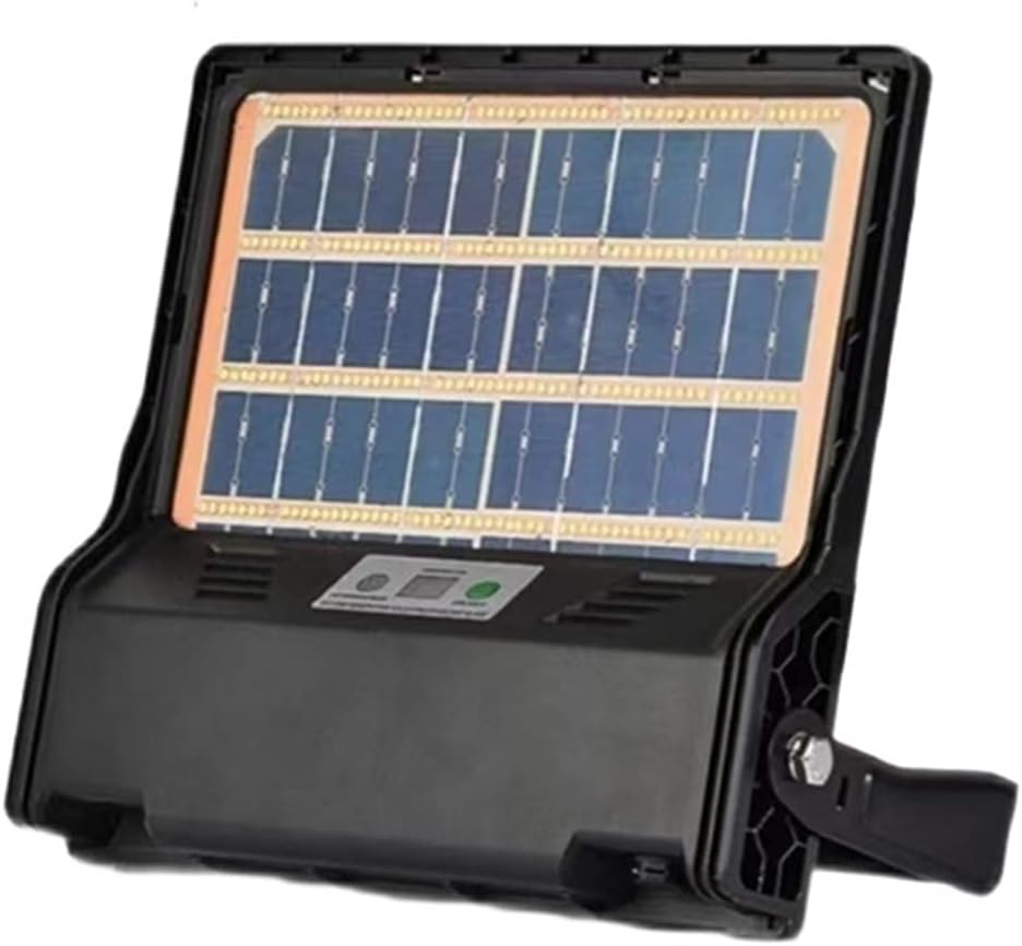 Solar Spotlights Outside Outdoor 200W 300W 400W Garden Solar Floodlight Waterproof Billboard Wall Light Street Yard Garage Lamp(204Leds-8000K)